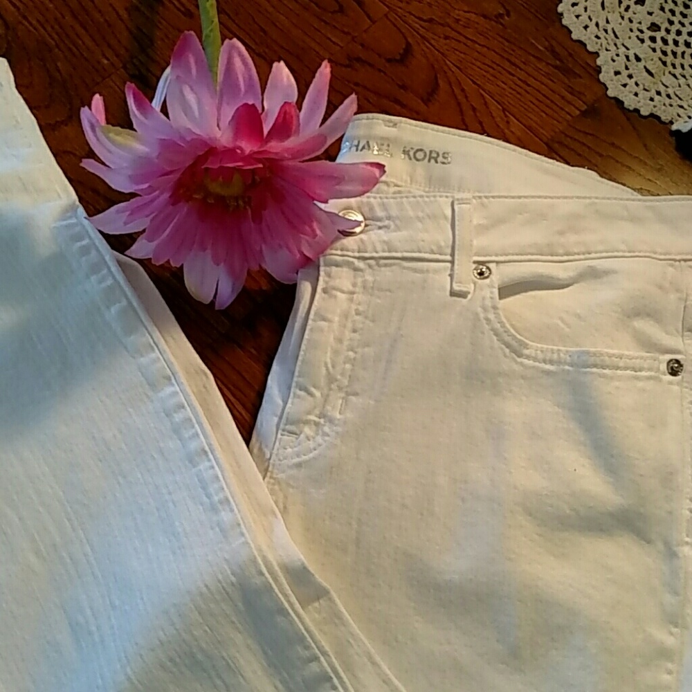 Michael Kors White Jeans